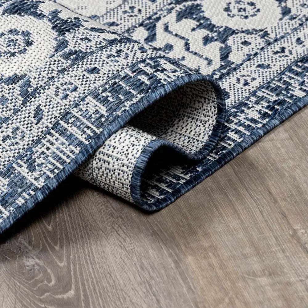 Etoile Navy Blue Performance Rug - Boutique Rugs