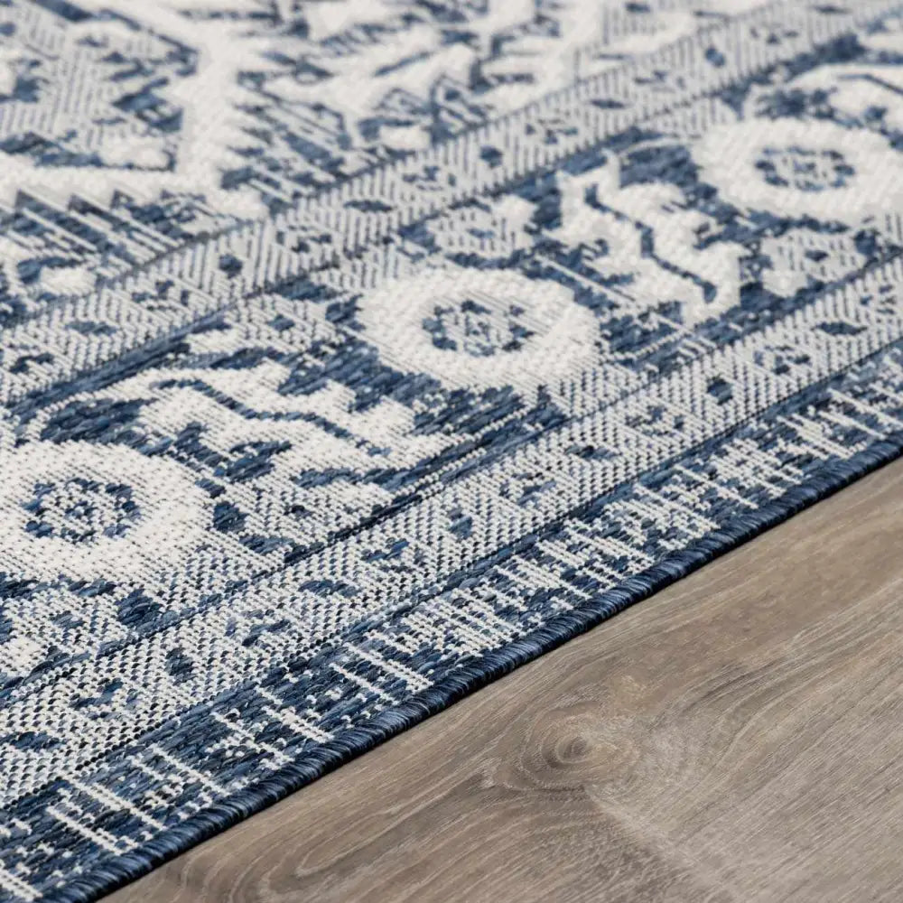 Etoile Navy Blue Performance Rug - Boutique Rugs