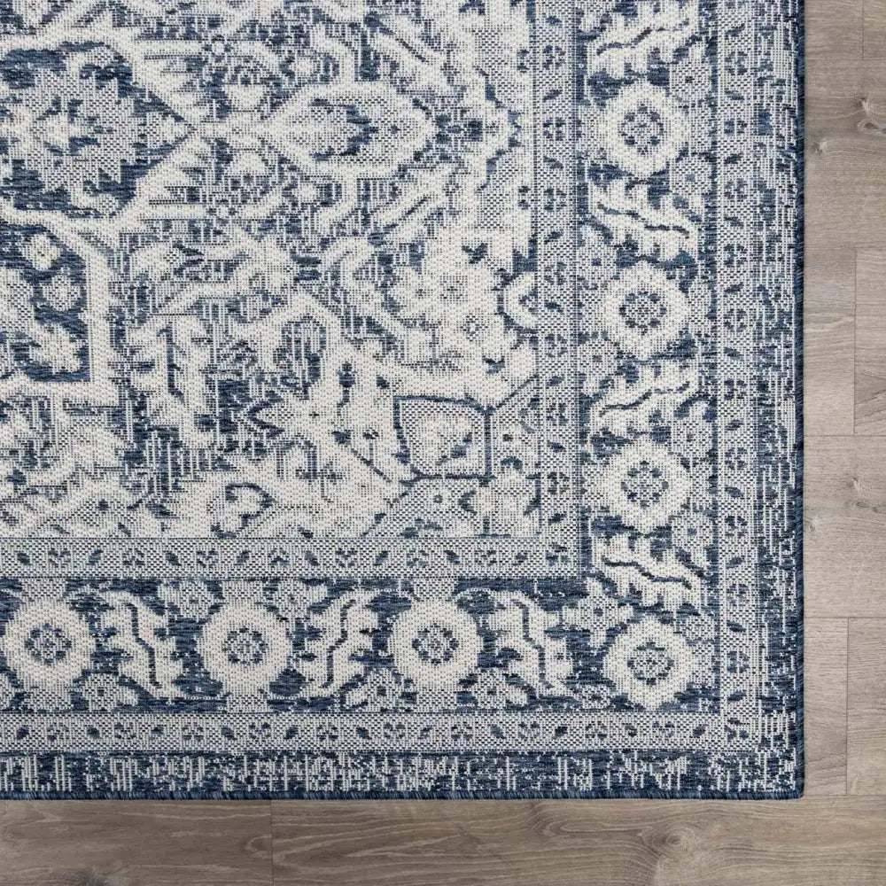 Etoile Navy Blue Performance Rug - Boutique Rugs