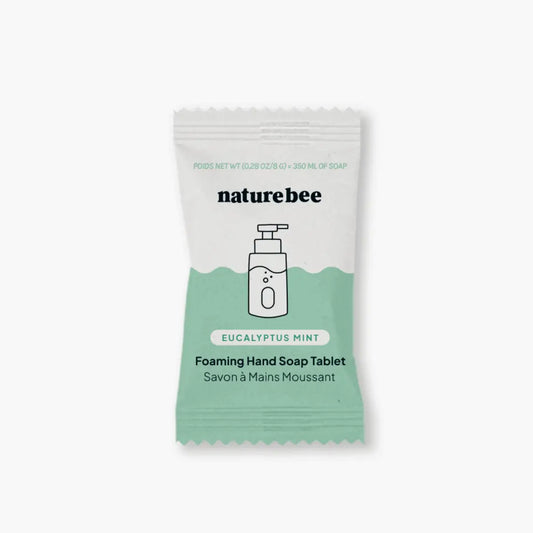 Eucalyptus Mint Foaming Hand Soap Concentrate Refill Tablet - NATURE BEE
