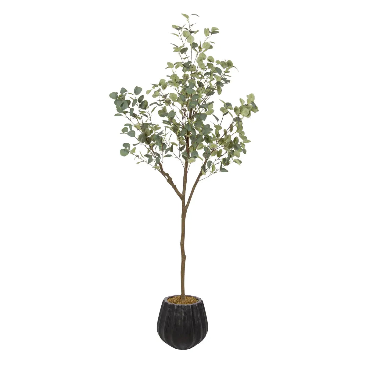 Eudora Eucalyptus Tree Decor - Black / 6’ - kateandlaurel