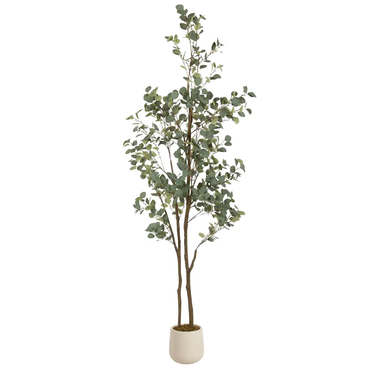 Eudora Eucalyptus Tree Decor - Cream / 8’ - kateandlaurel
