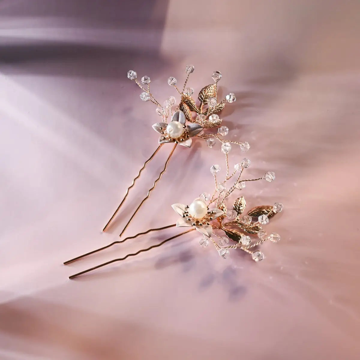 Everly Pearl Hair Pins in Gold - Starfish Project