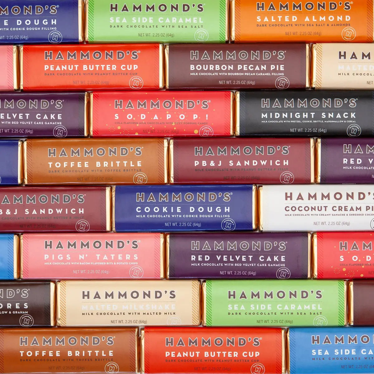 Everything Bagel - Milk Chocolate Candy Bar - Hammond’s Candies / Lolli & Pops