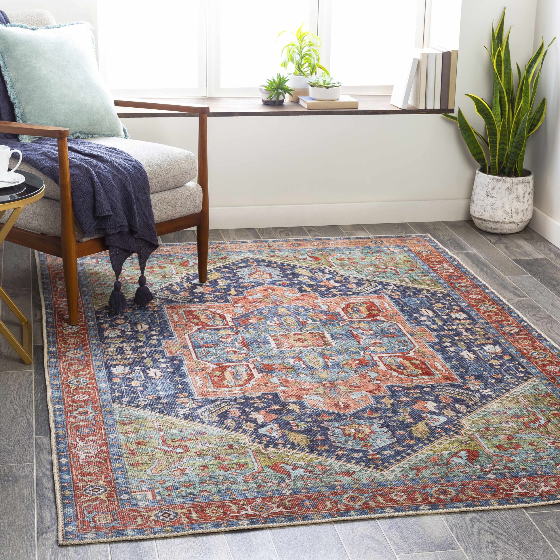 Exira Washable Area Rug - Clearance - Boutique Rugs