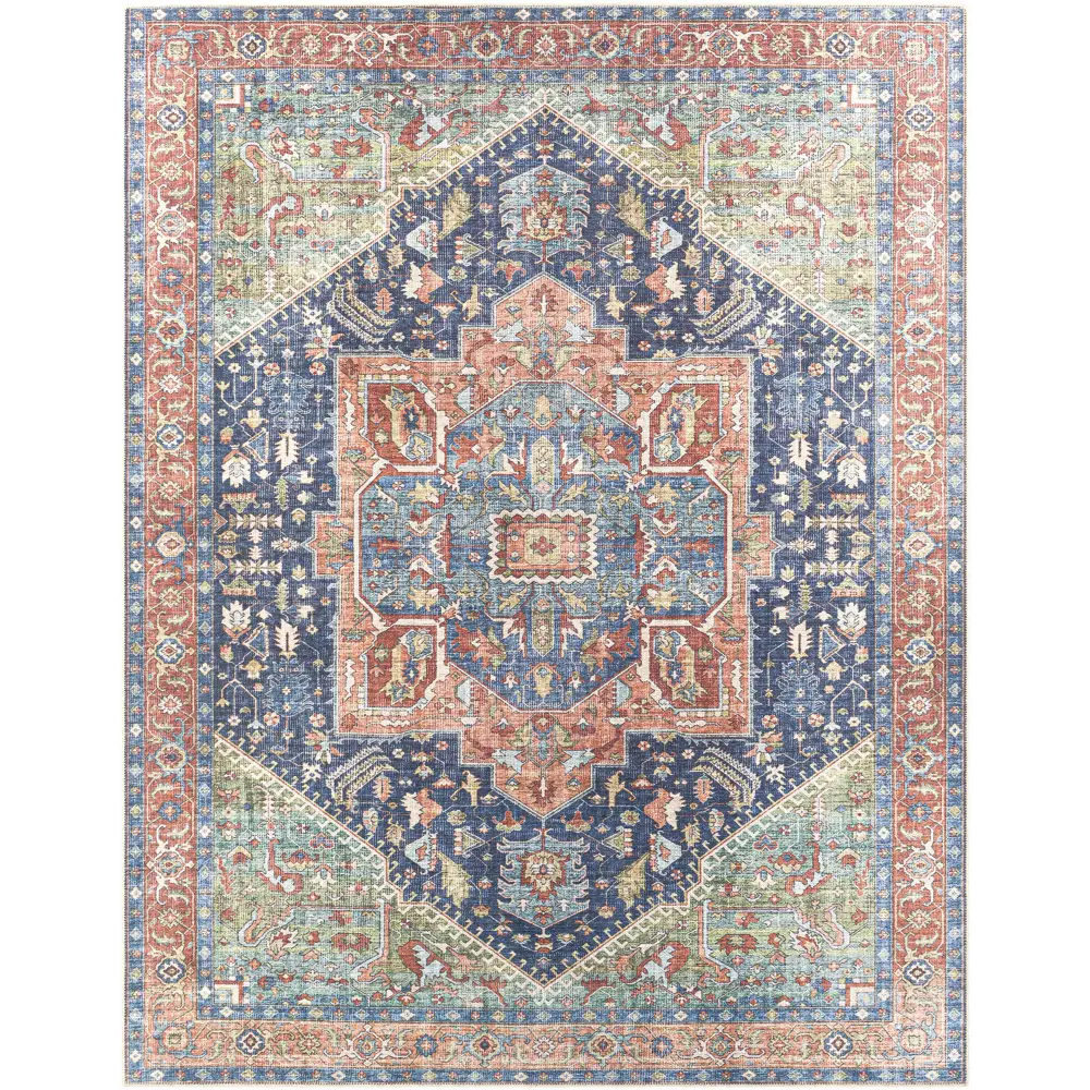 Exira Washable Area Rug - Clearance - 7’10’’ x 10’2’’ Rectangle - Boutique Rugs