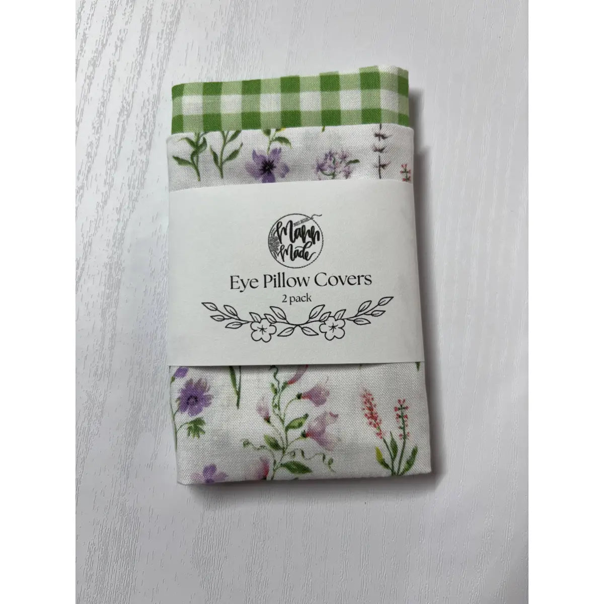 Eye Pillow Covers - 2 pack - Delicate/plaid - Mann Made