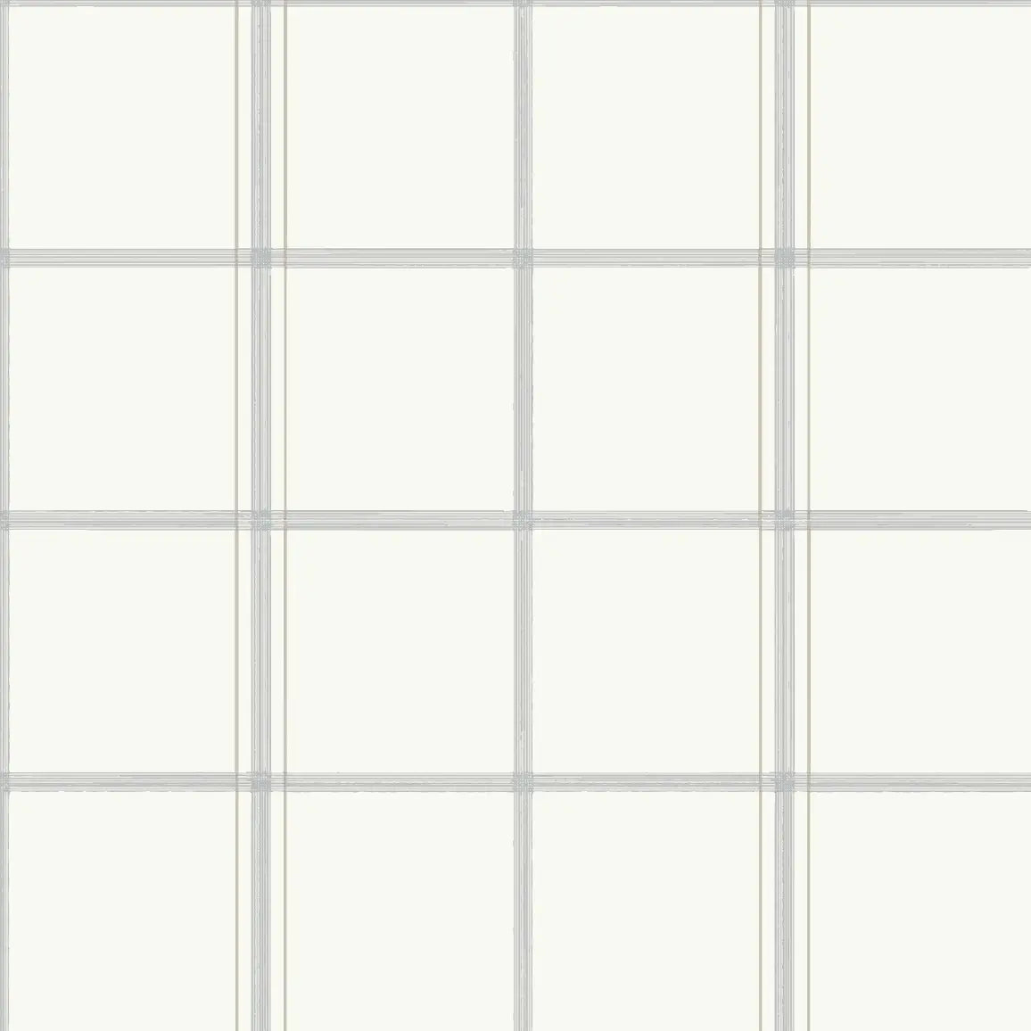 Ezra Wallpaper - Subtle Large Scale Check - by Fox and Pebble - Sample 1 foot by 1 foot / Blue - Loomwell Home Goods