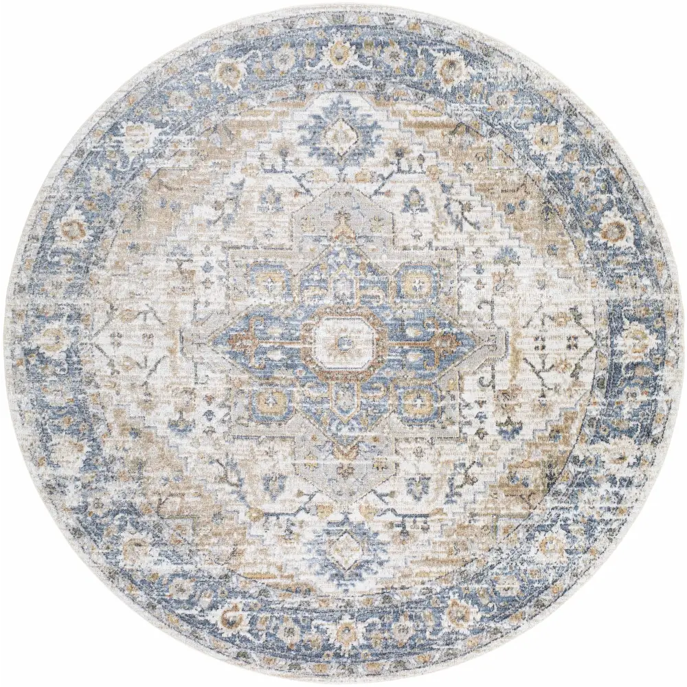 Ezri Cream Washable Area Rug - Boutique Rugs