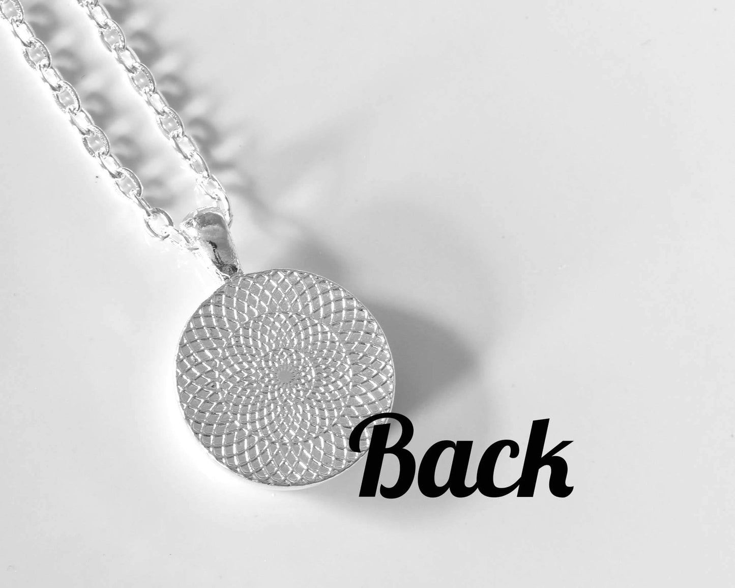 Back of Pendant Necklace
