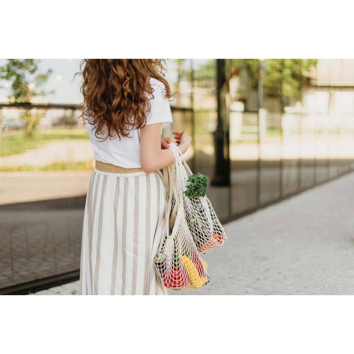 French Market Bags Set Of 2 reusable - HIC - Harold Import Co.