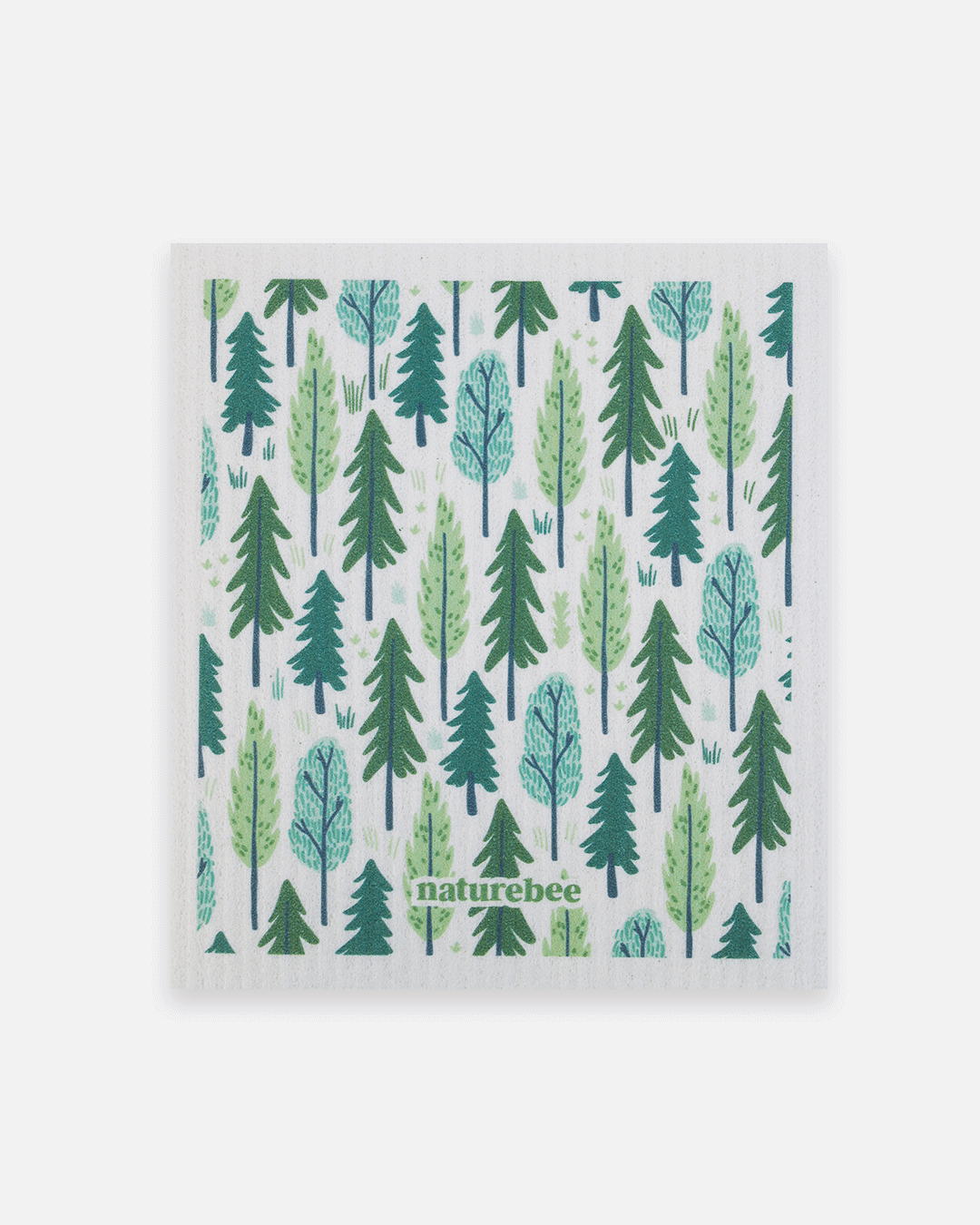 Swedish Dishcloth - Green Tree Sponge Cloth