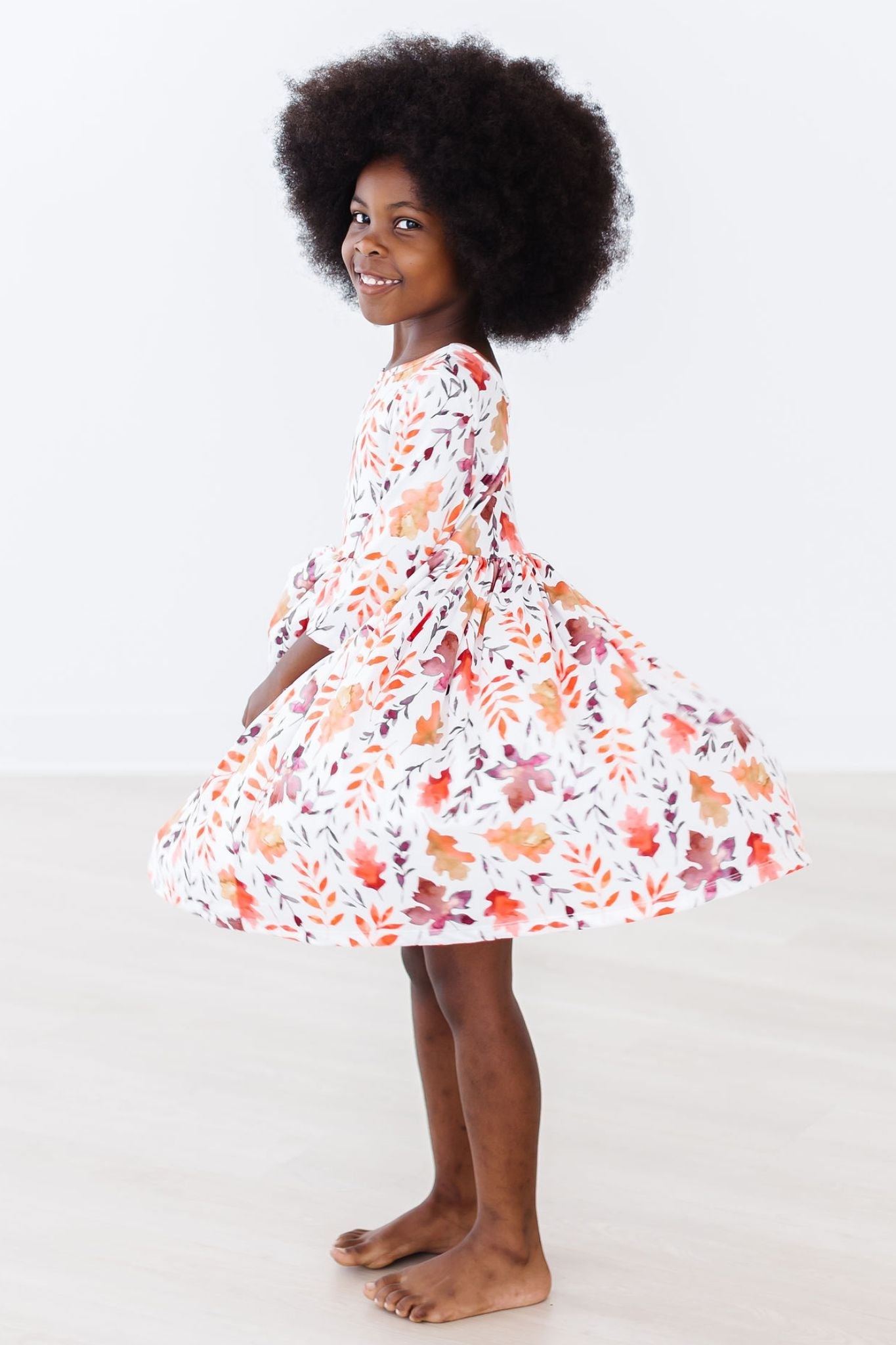 Falling Leaves Fall Twirl Dress - Mila & Rose ®