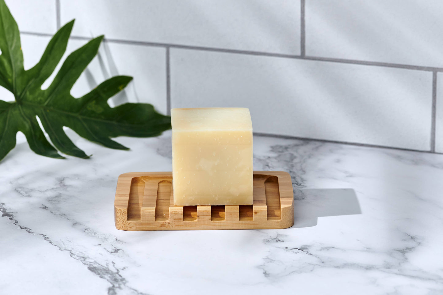 Bamboo Self-Draining Soap Dish