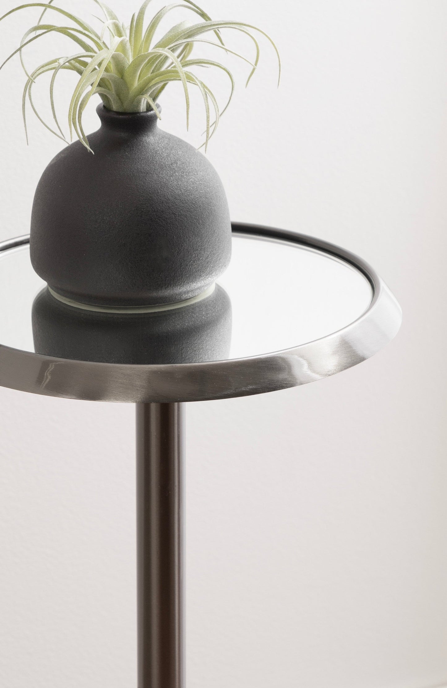 Sanzo Metal Cocktail Table or Plant Stand