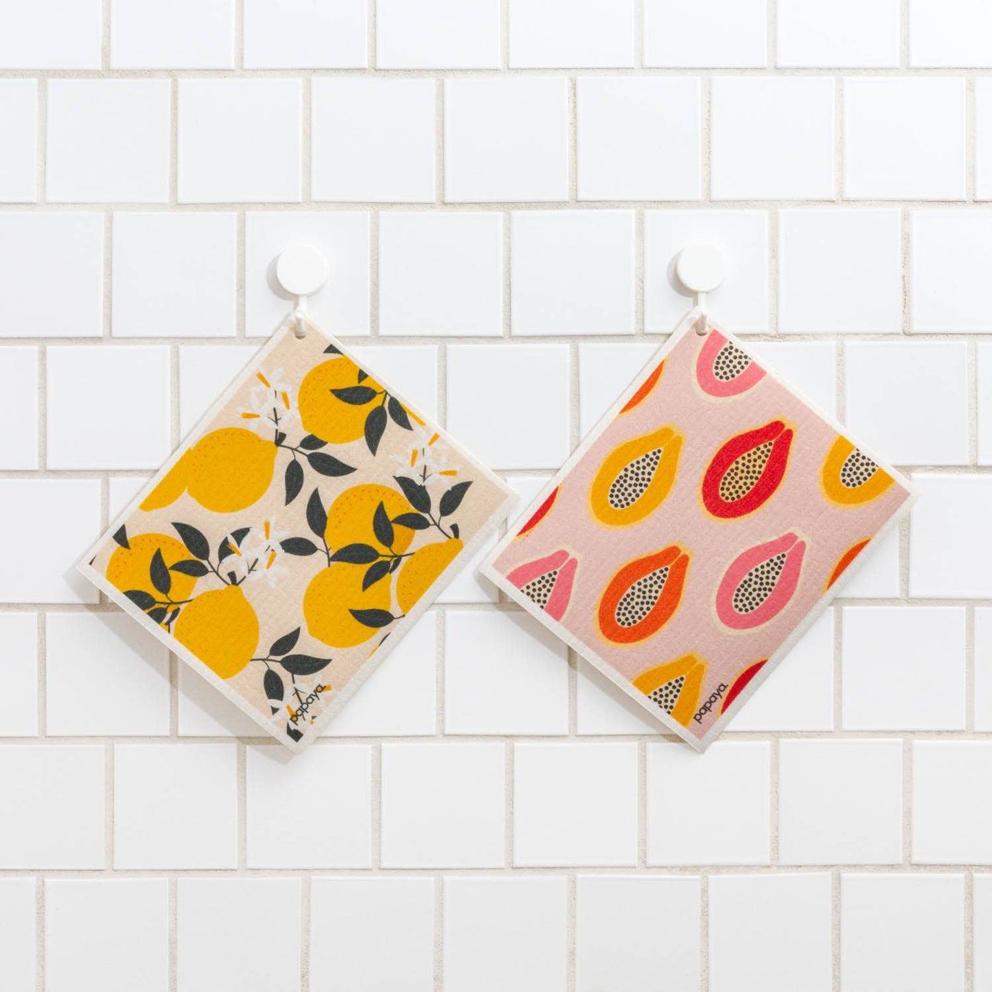 Reusable Paper Towel - Mod Papayas