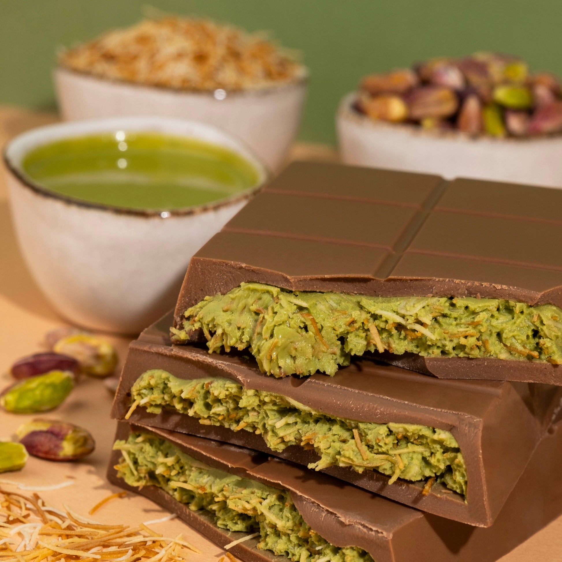 Dubai Chocolate Bar – Premium Gourmet 200g 7oz - Swiss Chocolate Co.