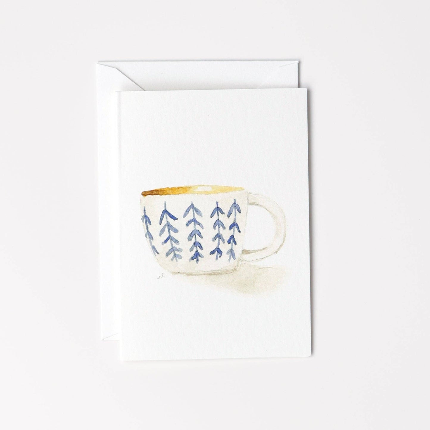 Mini Notecard - Vine Mug