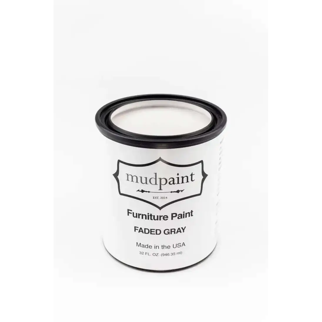 Faded Gray - MudPaint Clay Furniture Paint - MudPaint