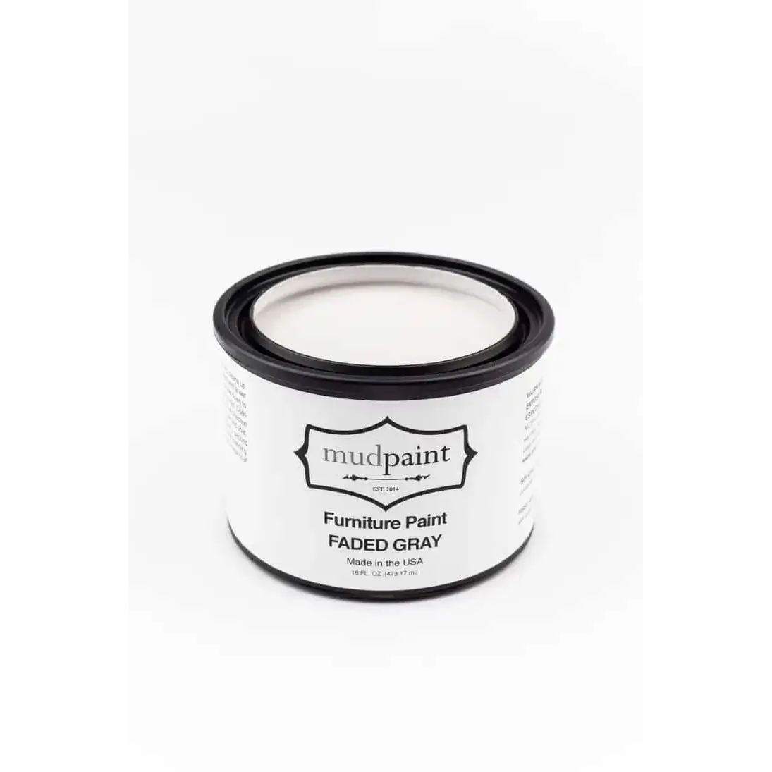 Faded Gray - MudPaint Clay Furniture Paint - MudPaint