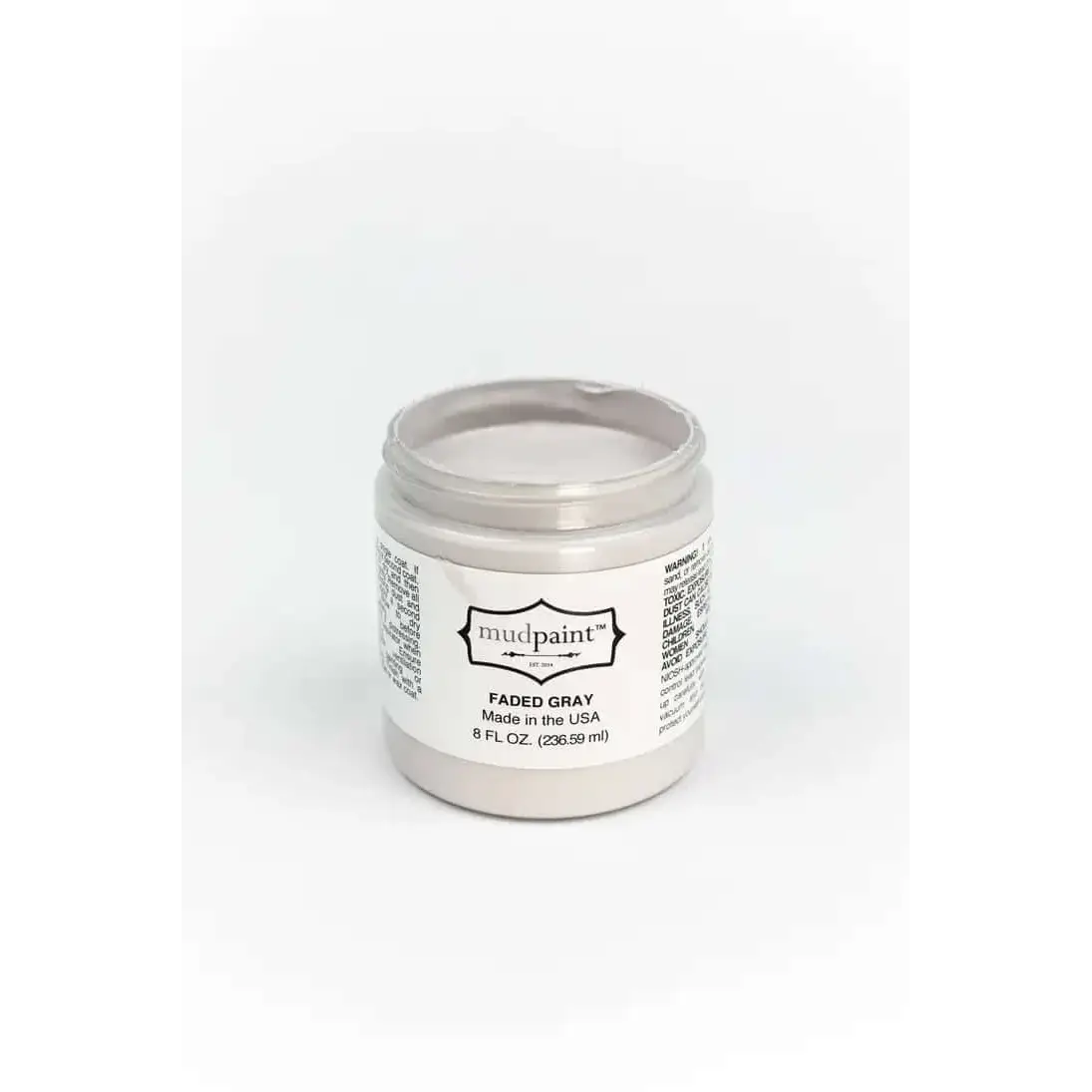 Faded Gray - MudPaint Clay Furniture Paint - MudPaint