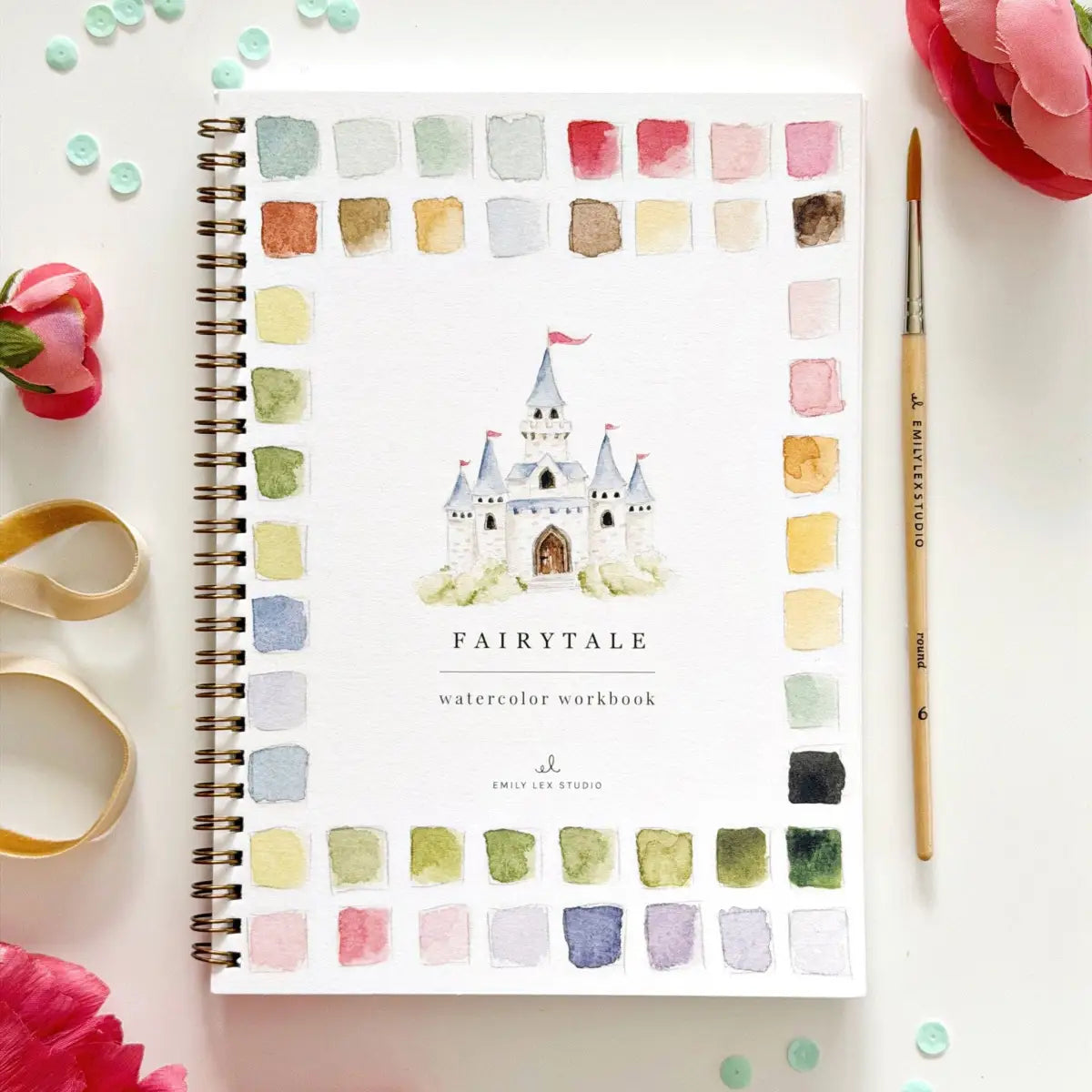Watercolor Workbook - Fairytale - Emily Lex - emily lex studio