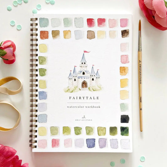 Watercolor Workbook - Fairytale - Emily Lex - emily lex studio