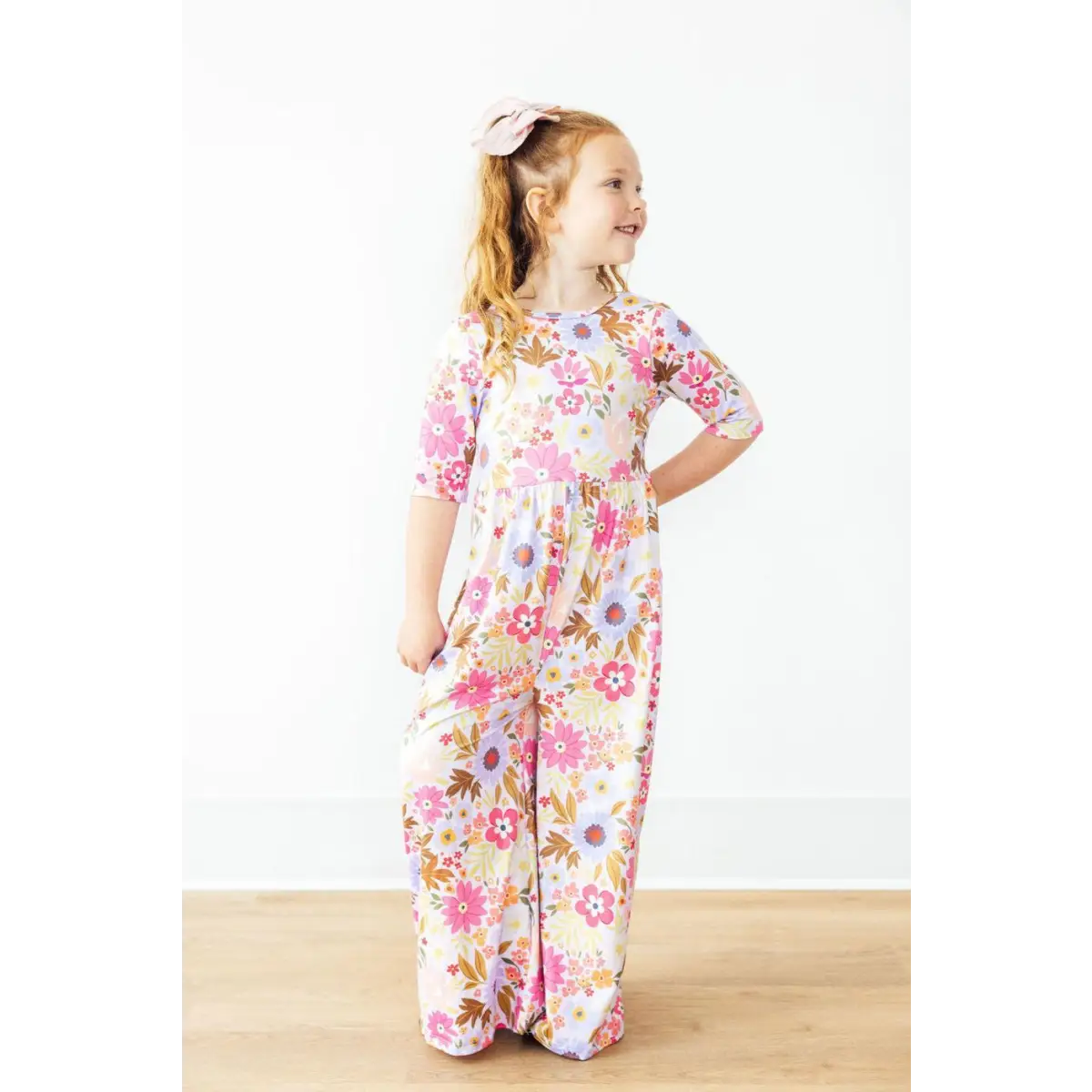 Fall Botanicals Wide Leg Jumpsuit - Mila & Rose ®