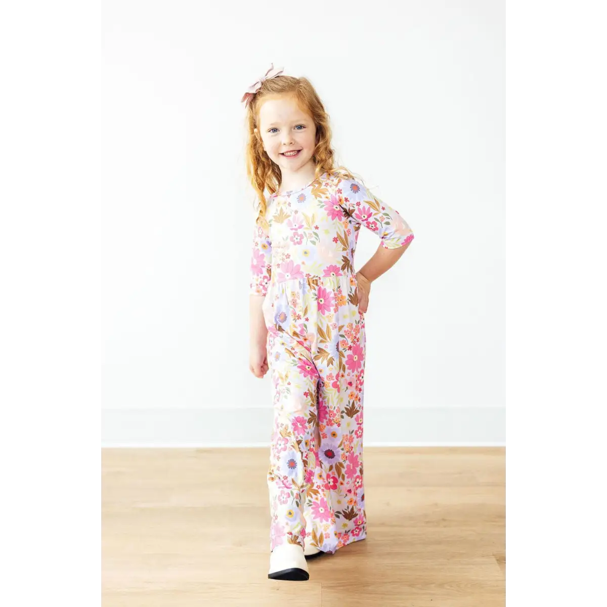 Fall Botanicals Wide Leg Jumpsuit - Mila & Rose ®