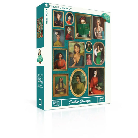 Jigsaw Puzzle - Familiar Strangers - 1000 Piece - New York Puzzle Company