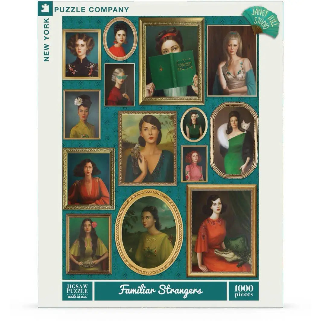 Jigsaw Puzzle - Familiar Strangers - 1000 Piece - New York Puzzle Company