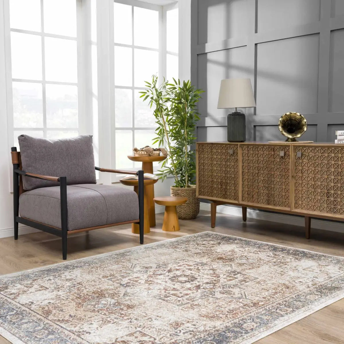 Fang Washable Area Rug - Boutique Rugs