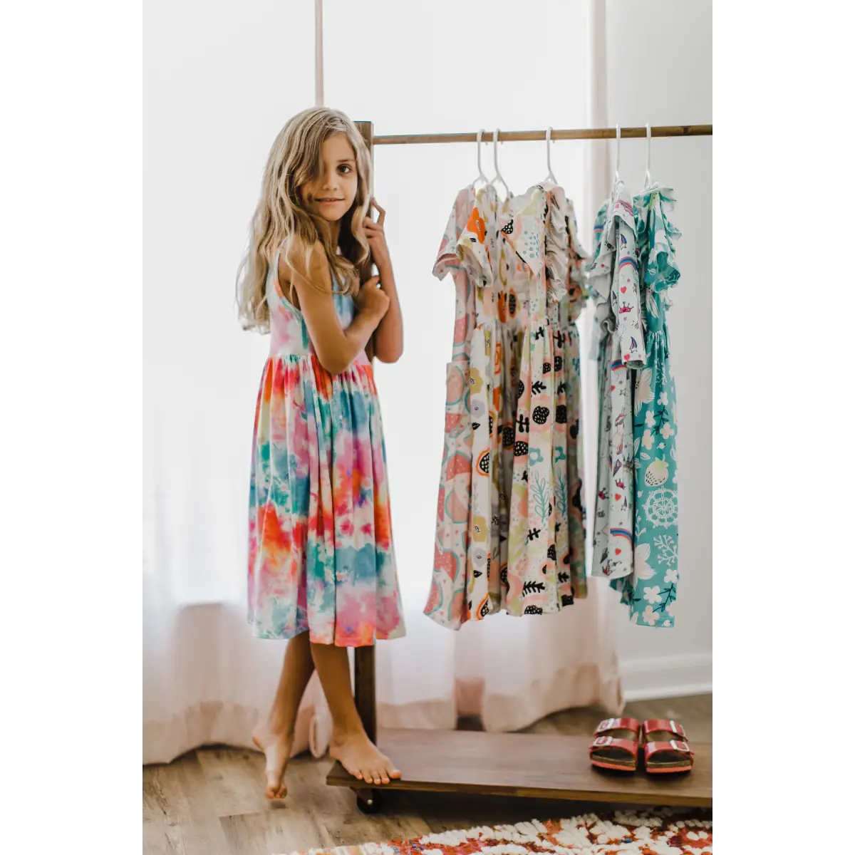 Tank Twirl Dress - Far Out Tie Dye - Mila & Rose ®