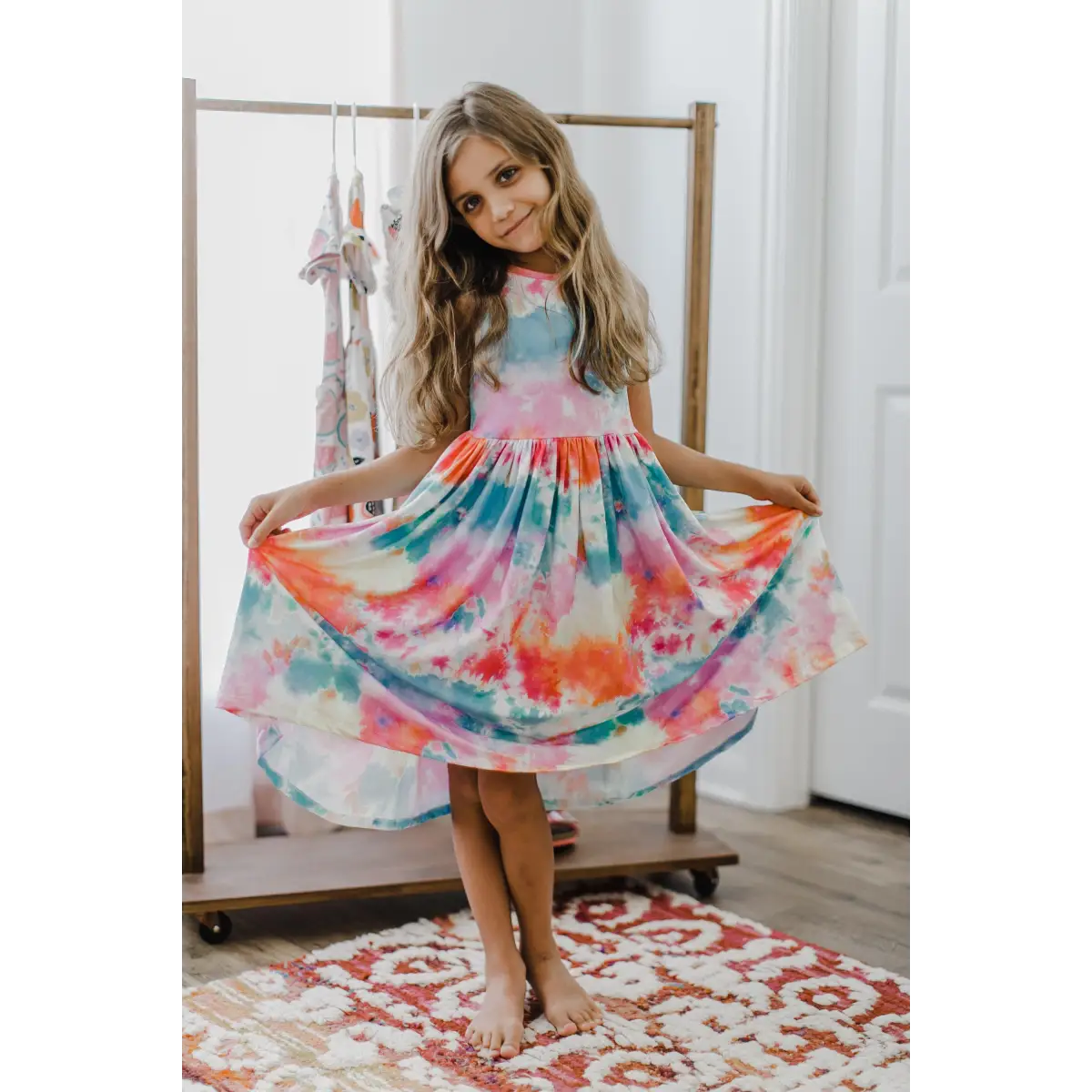 Tank Twirl Dress - Far Out Tie Dye - Mila & Rose ®