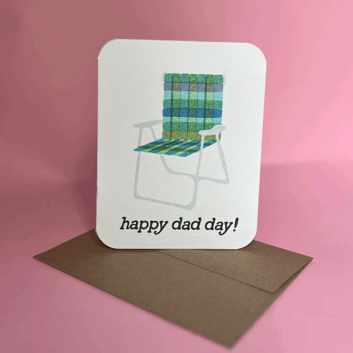 Father’s Day Card - Happy Dad Day - Paper Chain Studios