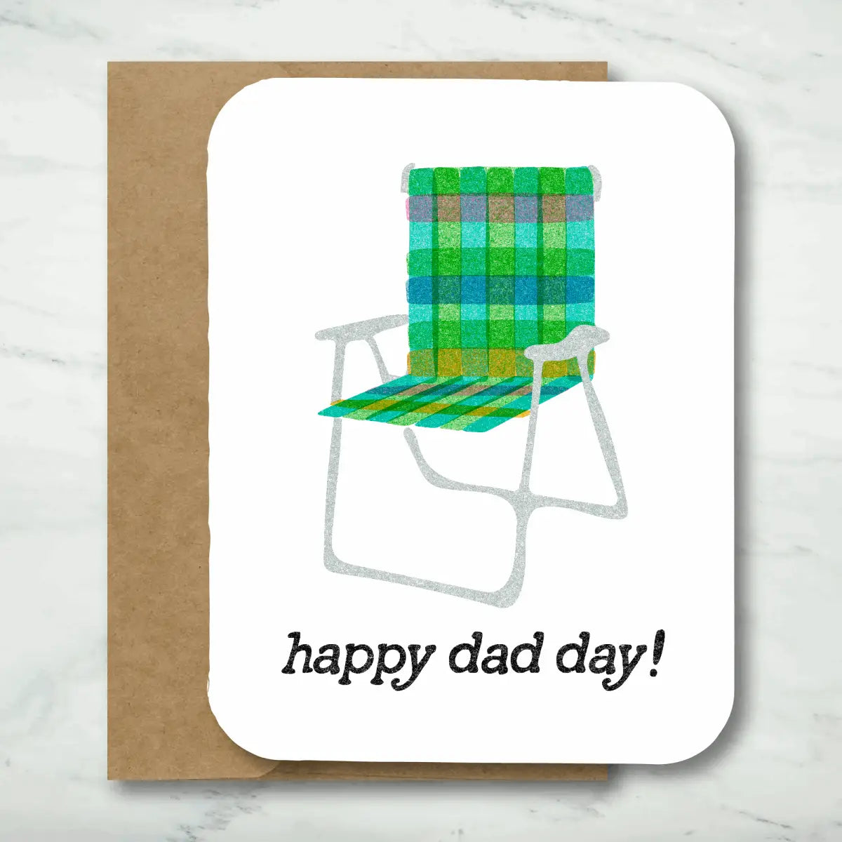 Father’s Day Card - Happy Dad Day - Paper Chain Studios