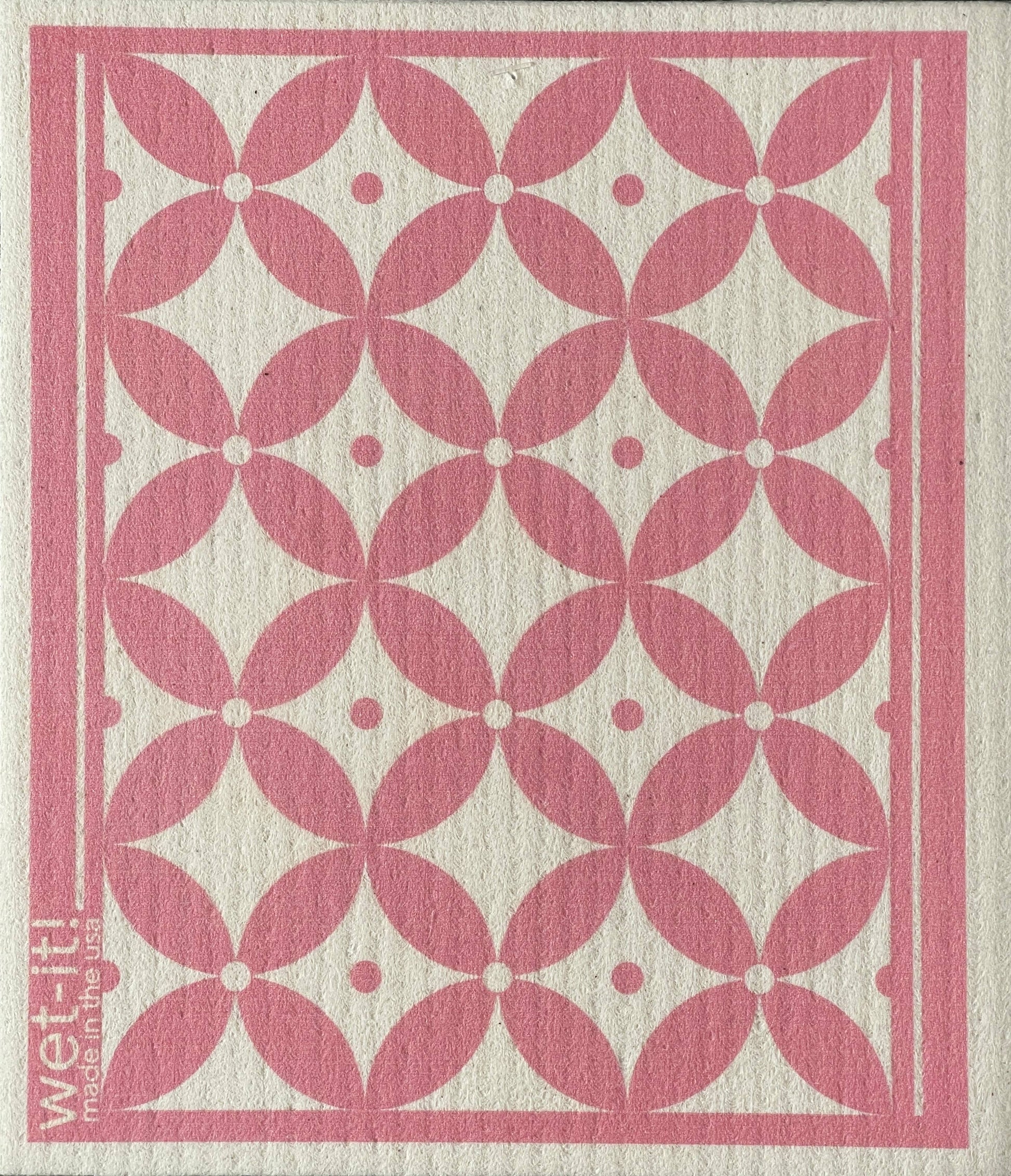 Swedish Dish Cloth - Classic Pink - Wet-it!