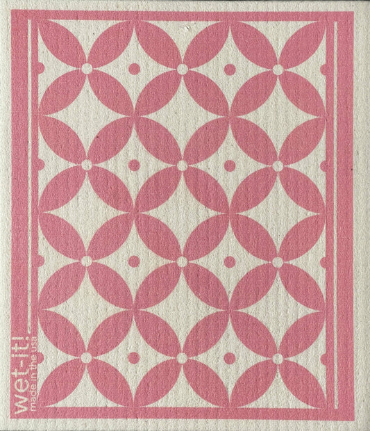 Swedish Dish Cloth - Classic Pink - Wet-it!