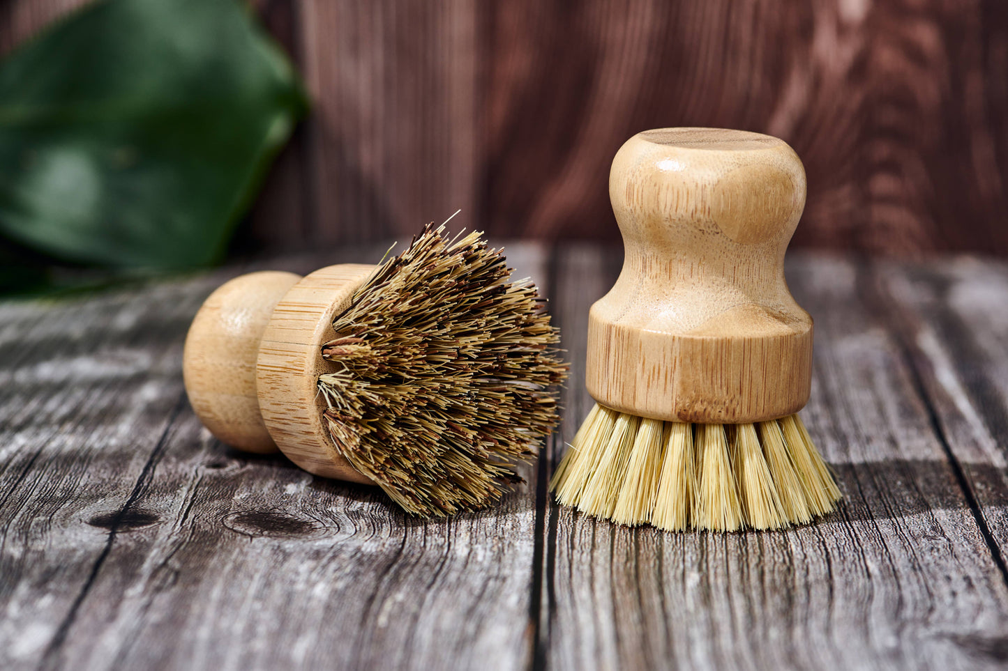 Bamboo Dish Scrubbing Brush