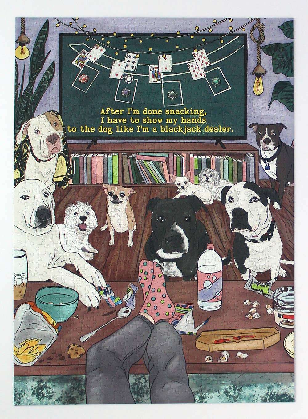 Jigsaw Puzzle - Dogs - After I’m Done Snacking - ellembee gift