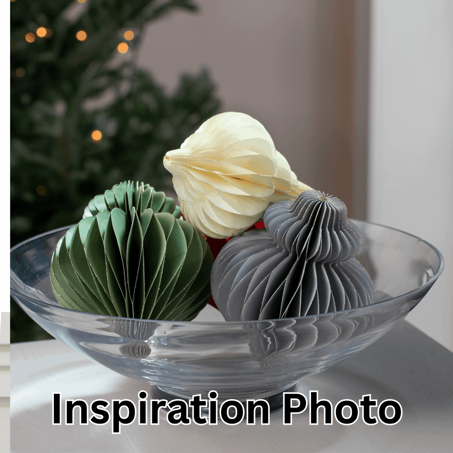 Honeycomb Christmas Ornament or Snowflake - Your Heart’s Content