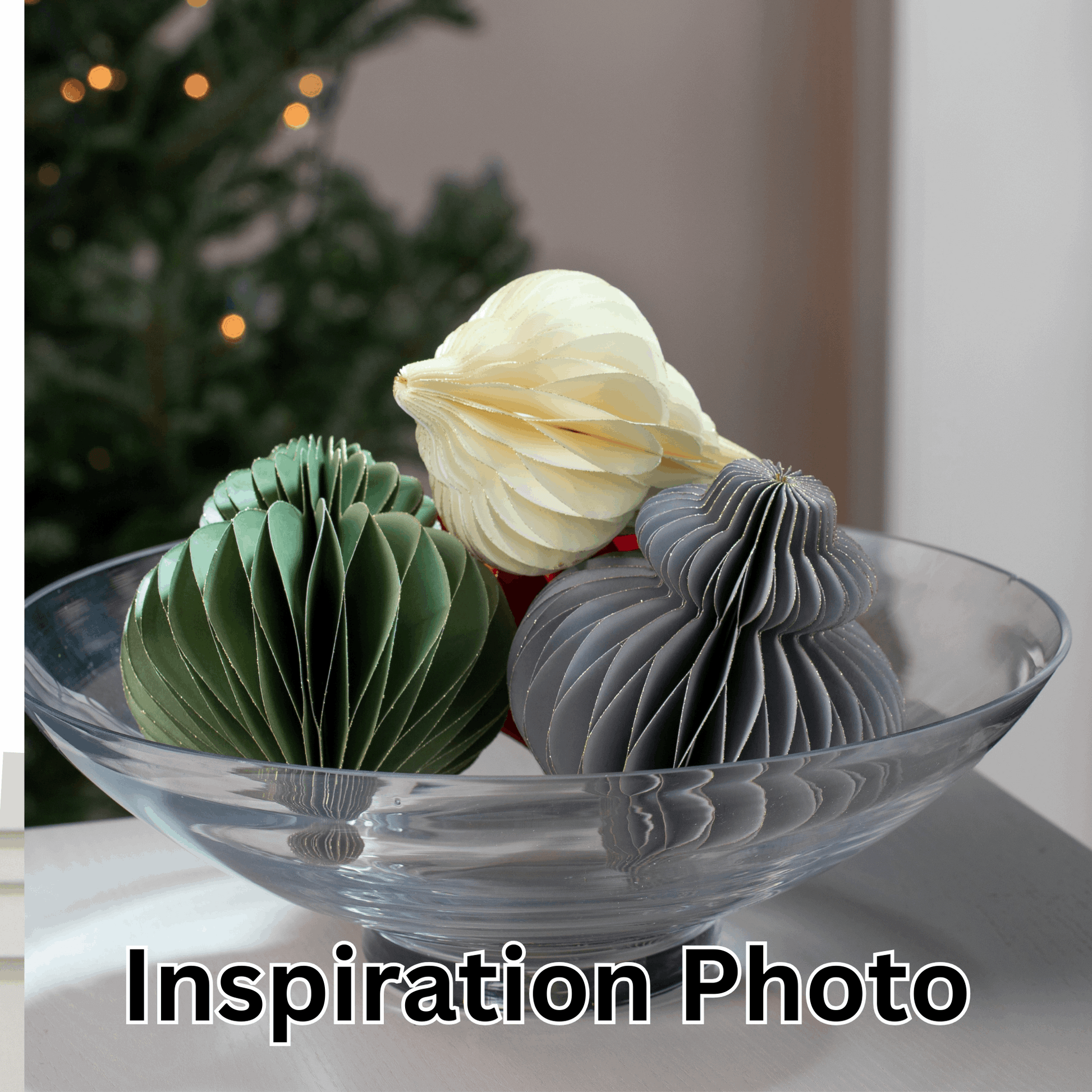 Honeycomb Christmas Ornament or Snowflake - Your Heart’s Content