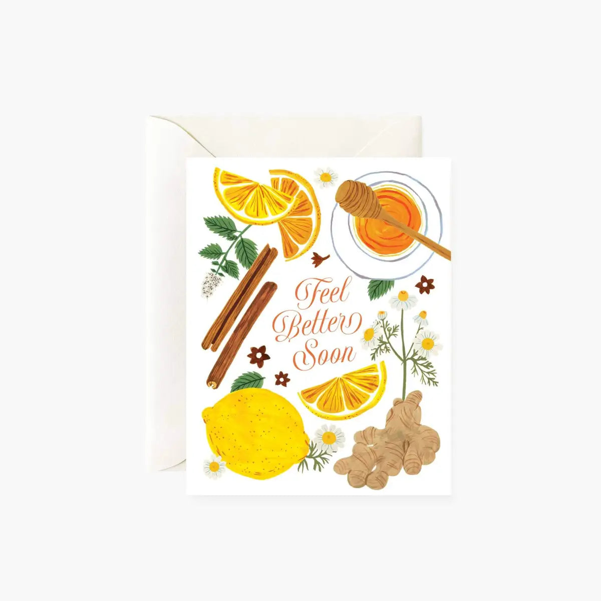 FEEL BETTER SOON Greeting Card - Botanica Paper Co.