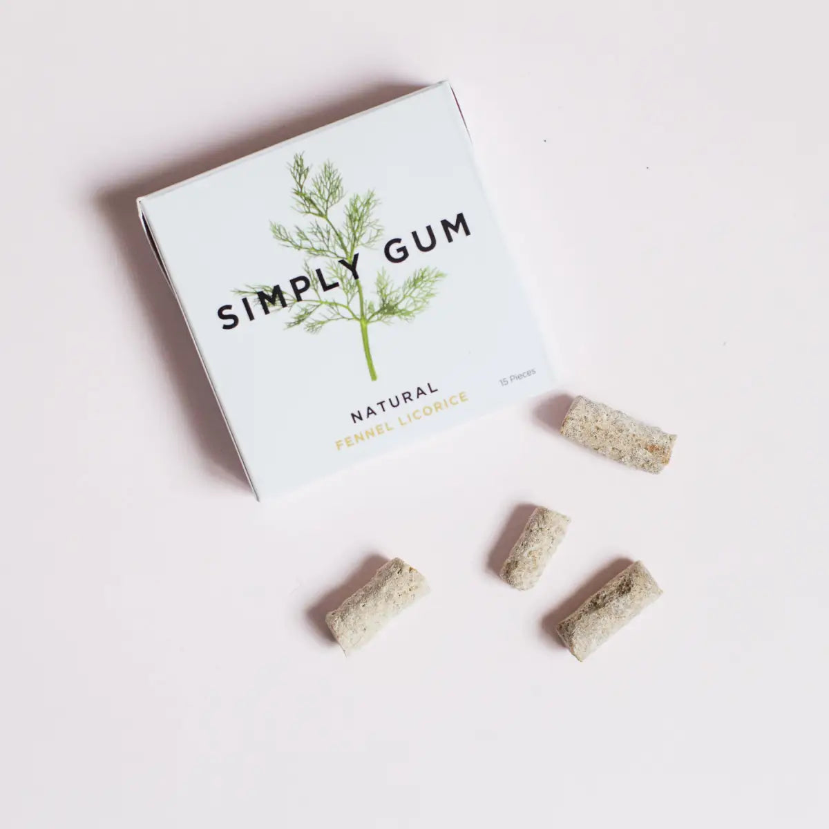 Simply Gum - Fennel - All-Natural Chewing Gum - Simply Gum