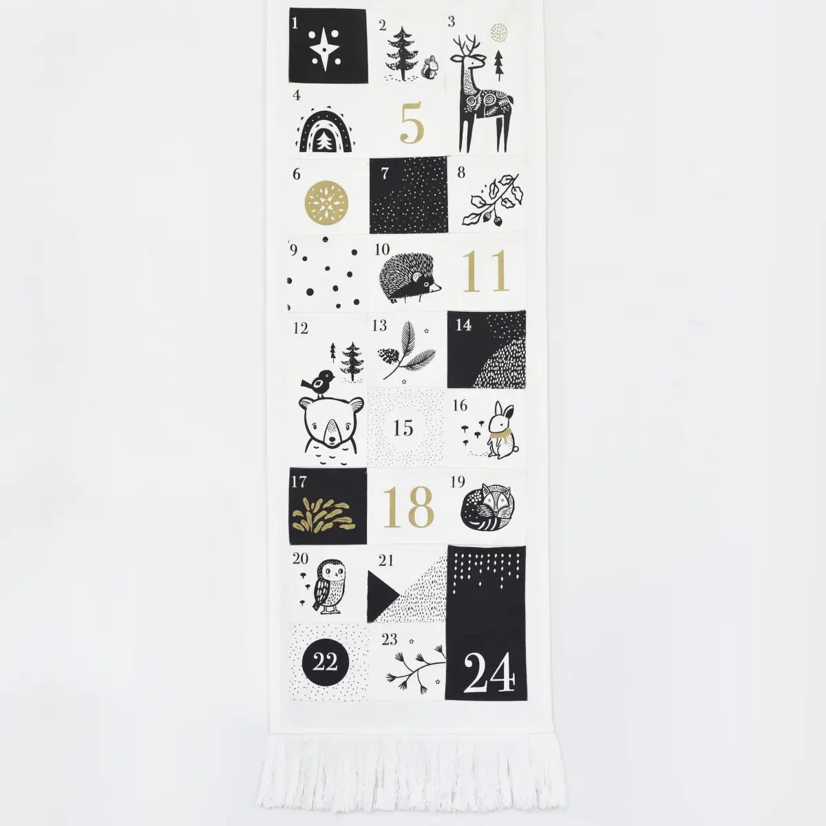 Festive Friends 24 Pocket Advent Calendar - Wee Gallery