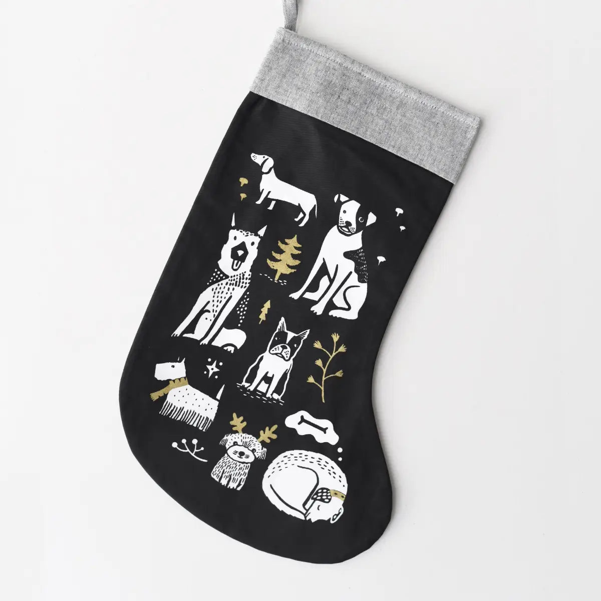 Festive Pups Stocking - Wee Gallery