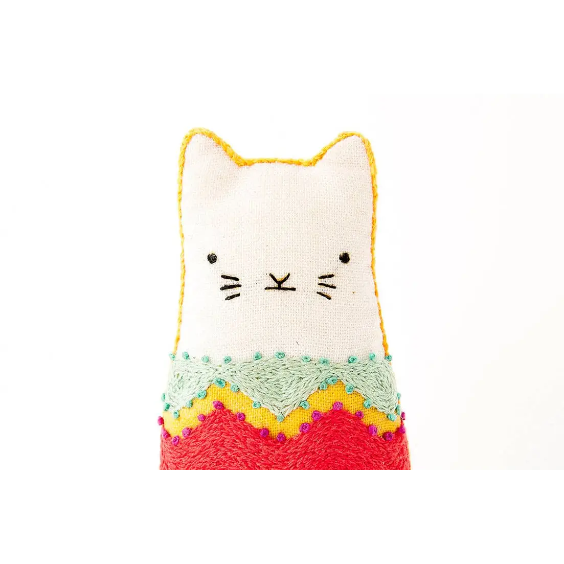 Fiesta Cat - Embroidery Kit - Kiriki Press