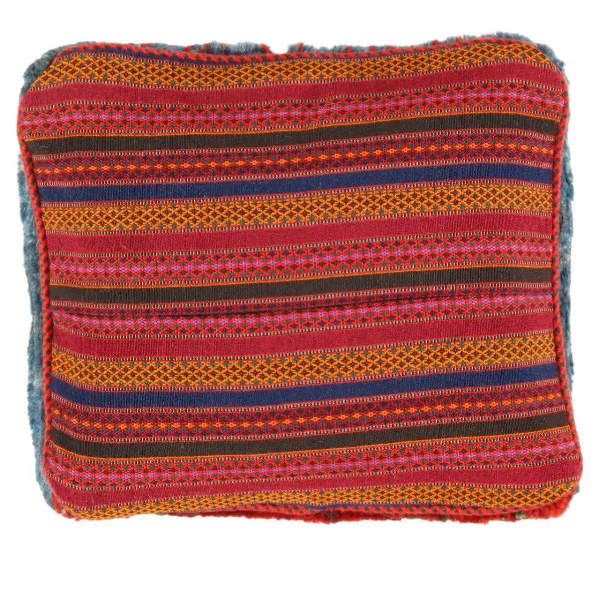 Luxury Gabbeh Pillow - Fine Hand Knotted Wool 15’’X 16’’ - Canvello