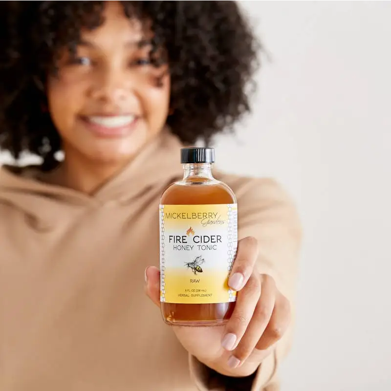 Herbal Honey Tonic - Fire Cider - Wellness - Mickelberry Gardens