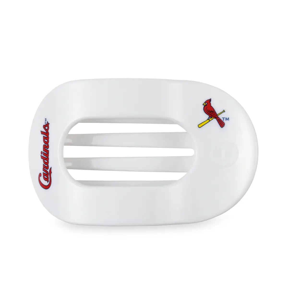 Flat Round Hair Clip - St. Louis Cardinals - Large - TELETIES